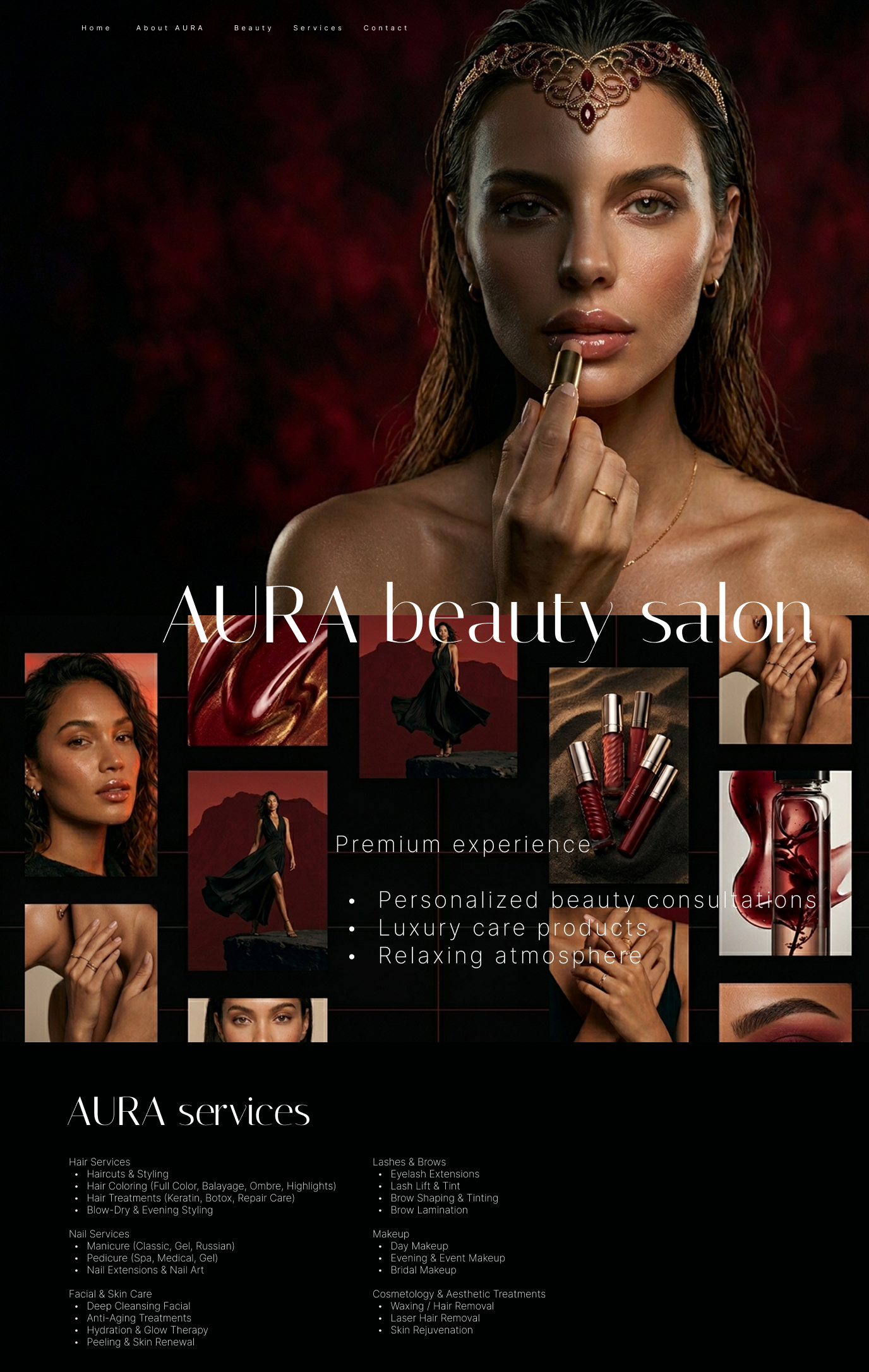 Кейс AURA beauty salon