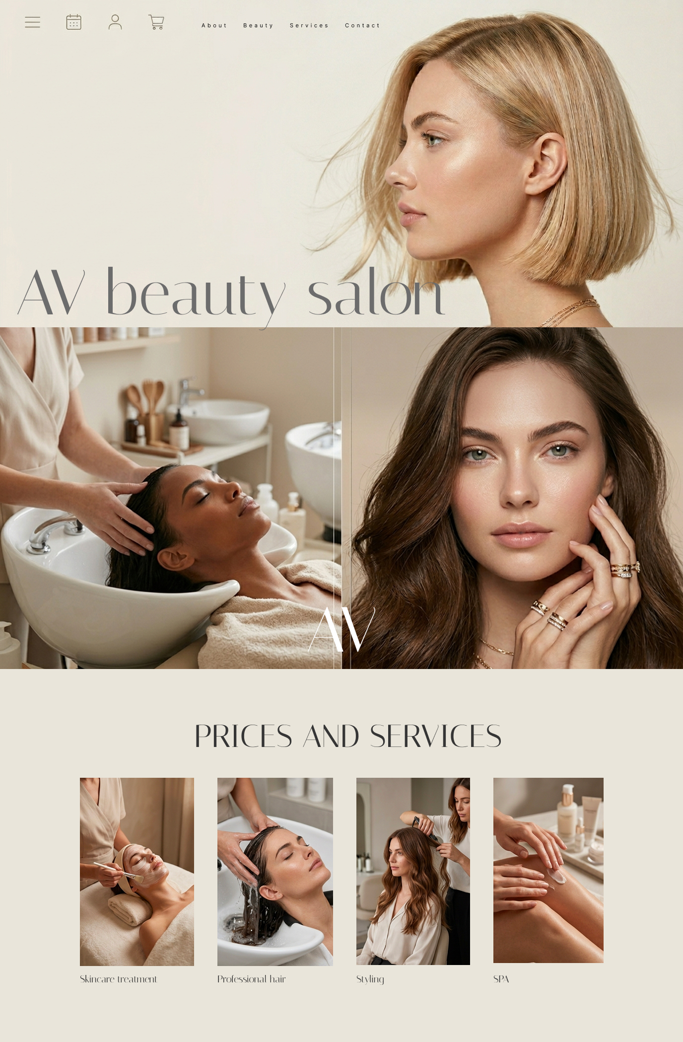 Кейс AV beauty salon